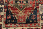 4x11 Multicolor and Ivory Turkish Tribal Runner