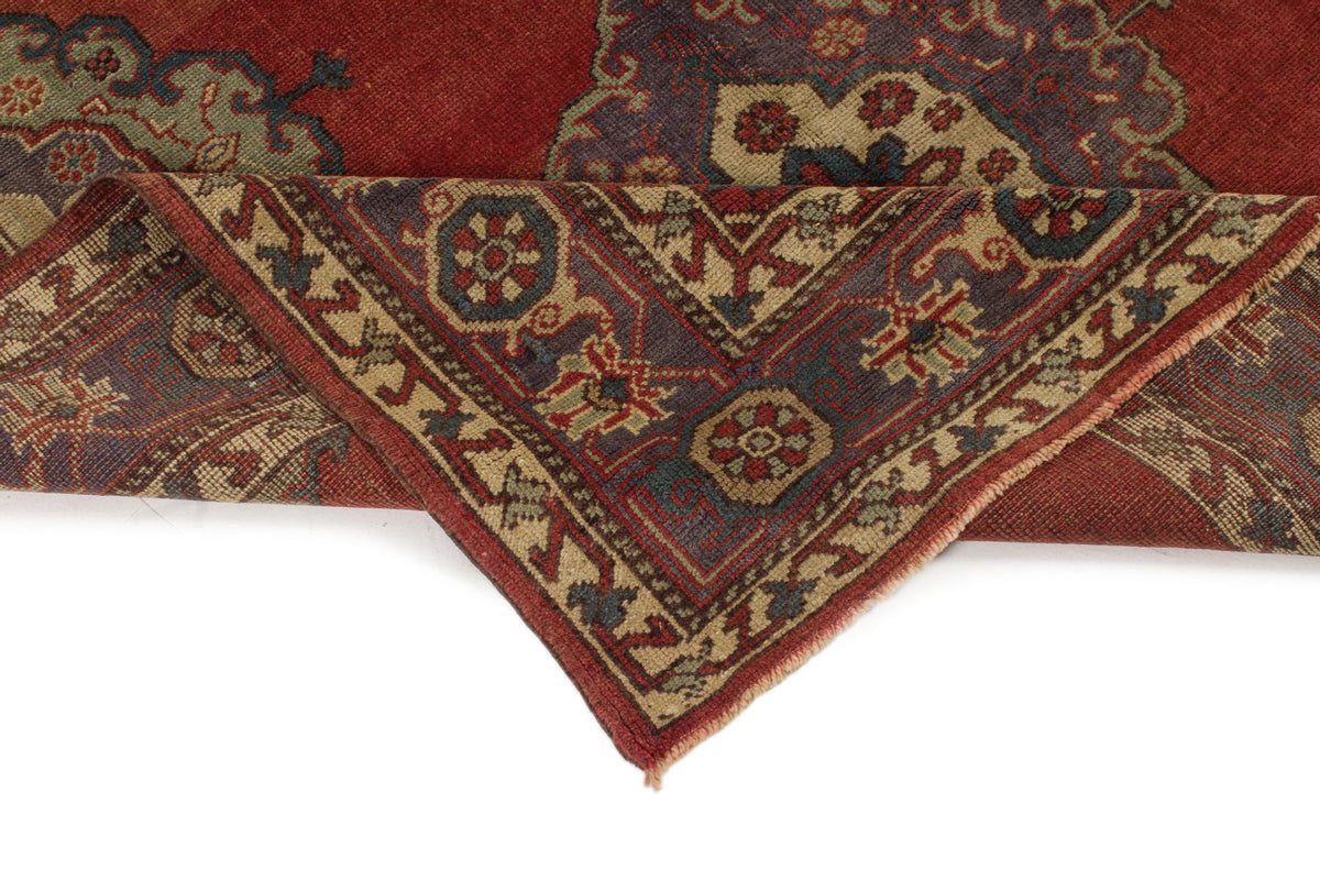 5x13 Red and Purple Turkish Tribal Runner