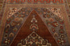 6x10 Brown and Gray Turkish Tribal Rug