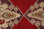 4x11 Red and Ivory Turkish Tribal Runner