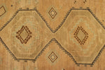 3x10 Gold Turkish Tribal Runner