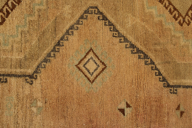 3x10 Gold Turkish Tribal Runner