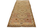 3x10 Gold Turkish Tribal Runner