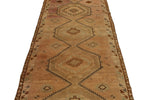 3x10 Gold Turkish Tribal Runner