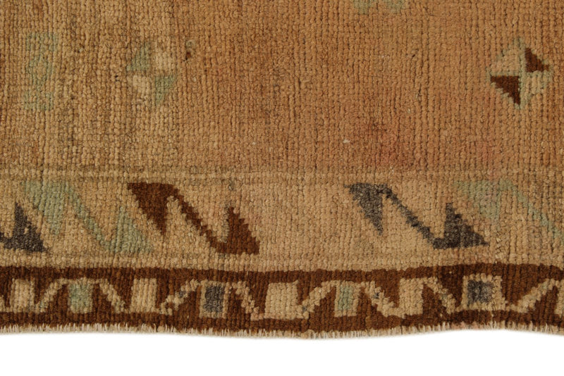3x10 Gold Turkish Tribal Runner