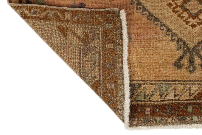 3x10 Gold Turkish Tribal Runner