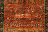 4x6 Multicolor Turkish Tribal Rug