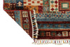 3x8 Multicolor Turkish Tribal Rug