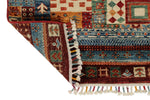 3x8 Multicolor Turkish Tribal Rug