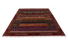 7x9 Multicolor Turkish Tribal Rug