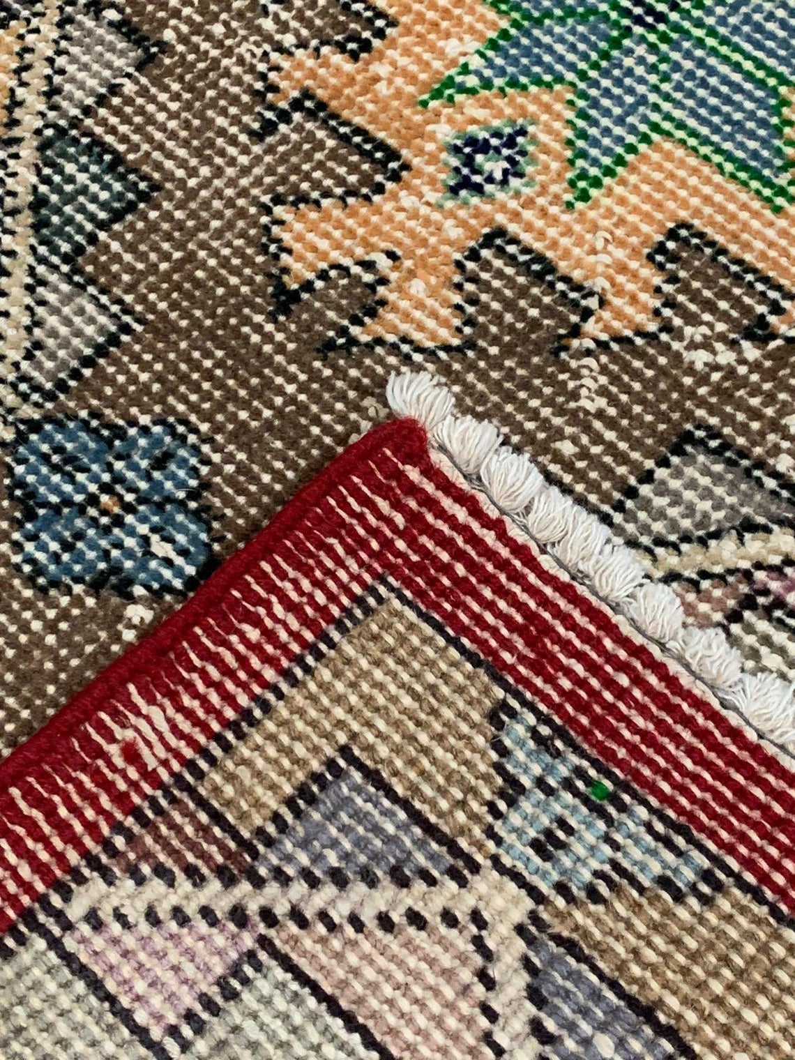 5x9 Multicolor Turkish Anatolian Rug