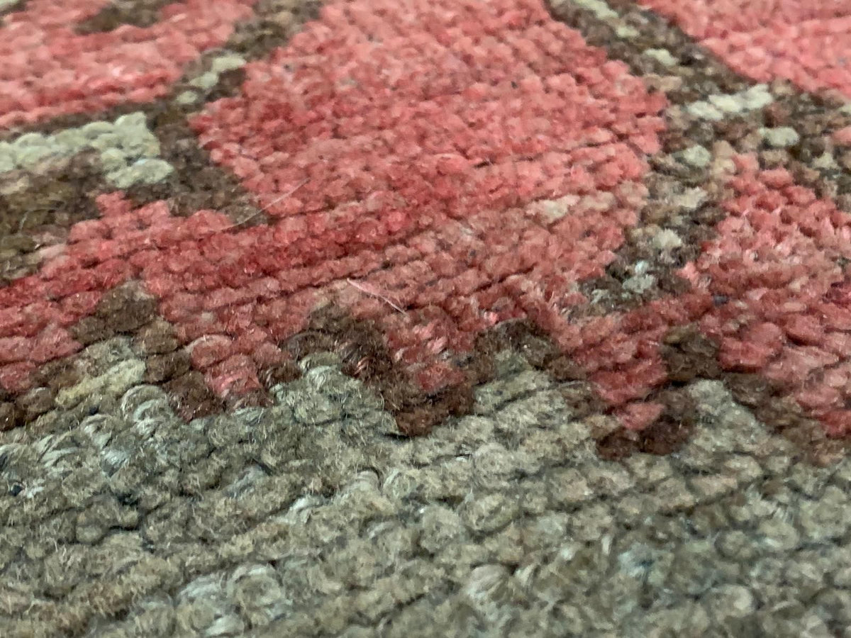 5x12 Red and Ivory Turkish Tribal Runner