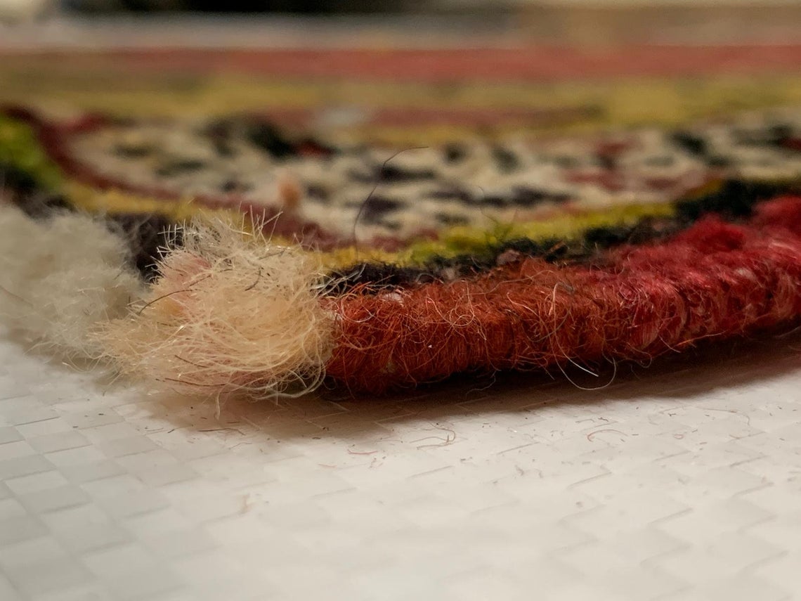 5x13 Gold and Red Turkish Tribal Runner