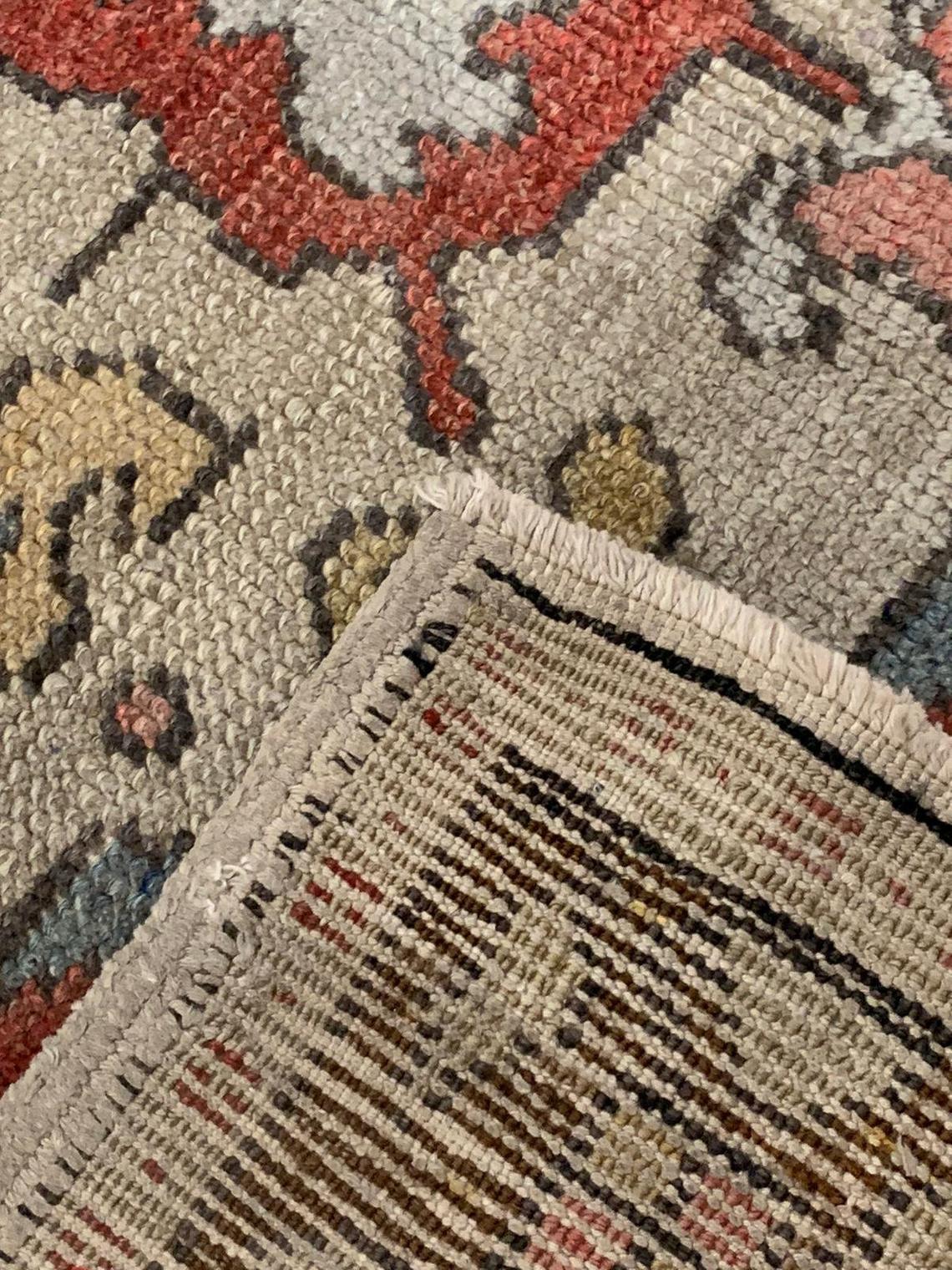 4x10 Rust and Brown Turkish Tribal Runner