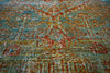 4x7 Blue and Red Persian Rug