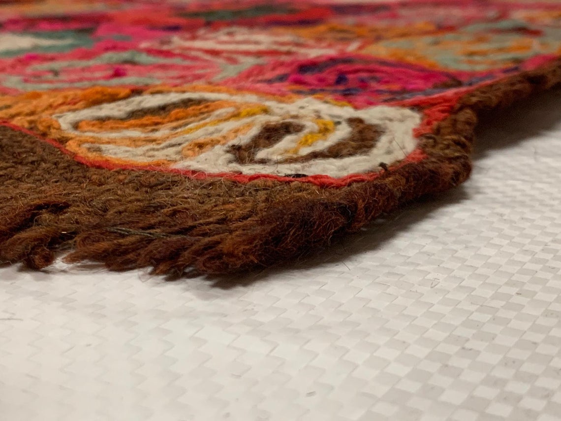 4x7 Multicolor Turkish Patchwork Rug
