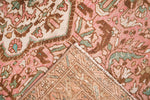 5x7 Pink and Brown Persian Rug