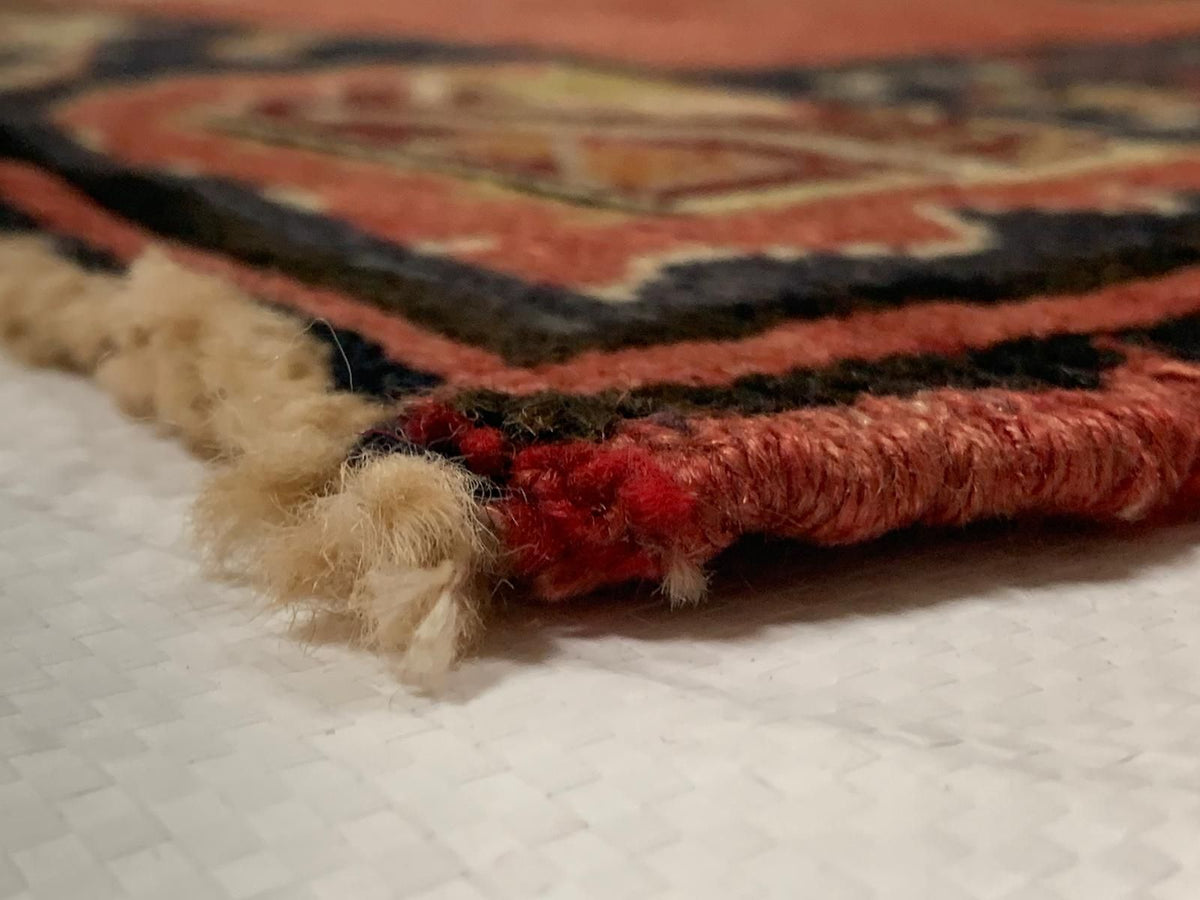 5x11 Red and Navy Turkish Tribal Runner