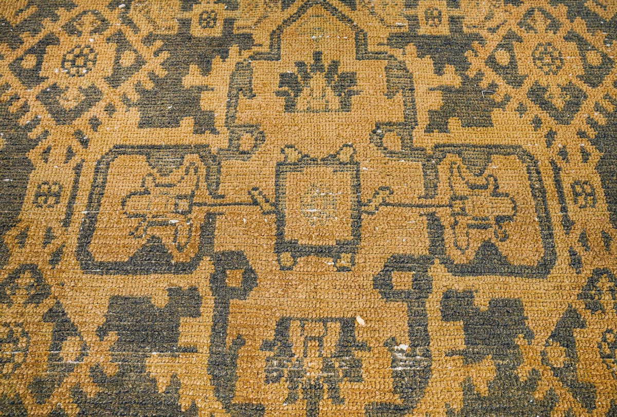 4x8 Brown Persian Traditional Runner
