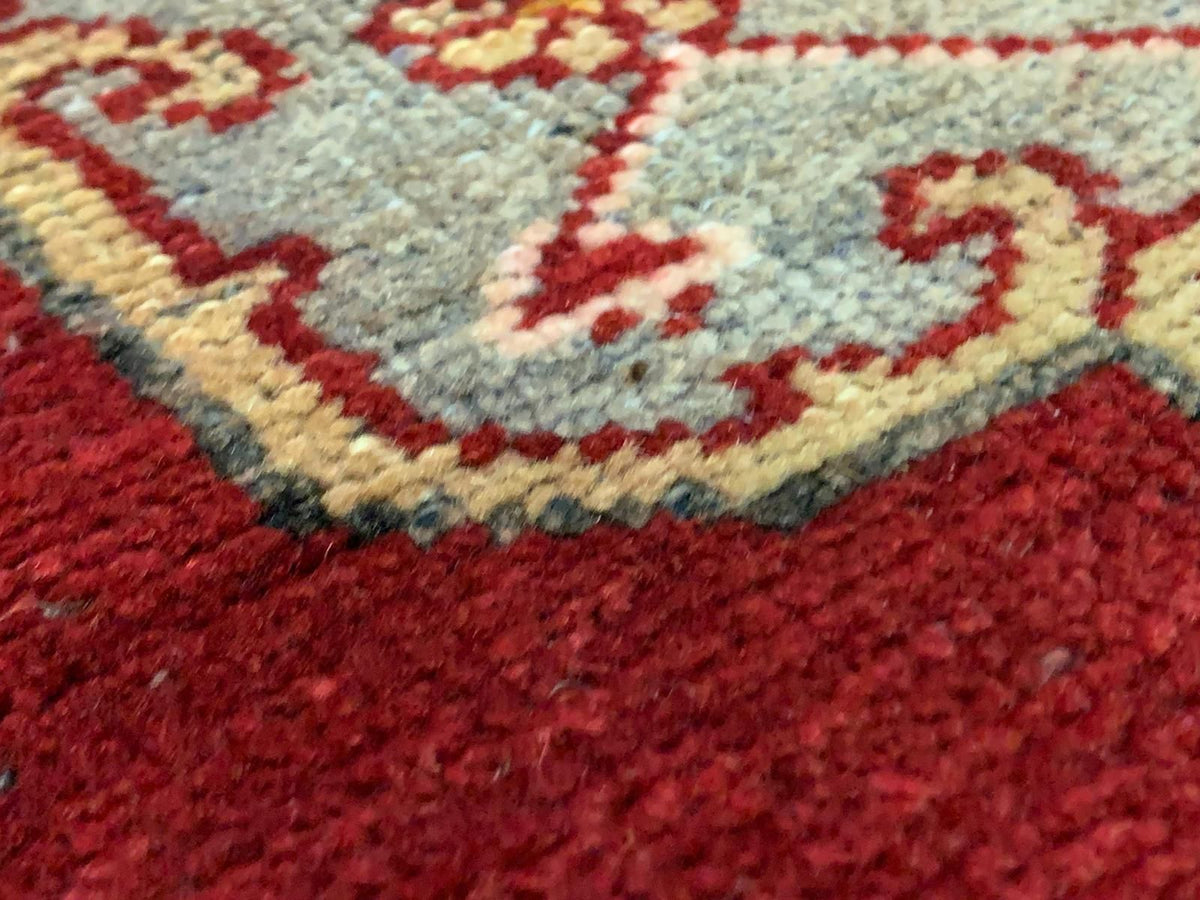 5x11 Red and Blue Anatolian Turkish Tribal Runner