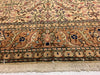7x10 Green and Peach Turkish Traditional Rug