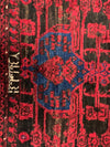 6x11 Navy and Red Turkish Tribal Rug