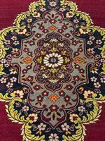 6x11 Red and Black Turkish Tribal Rug