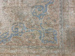 7x10 Blue and Beige Persian Traditional Rug