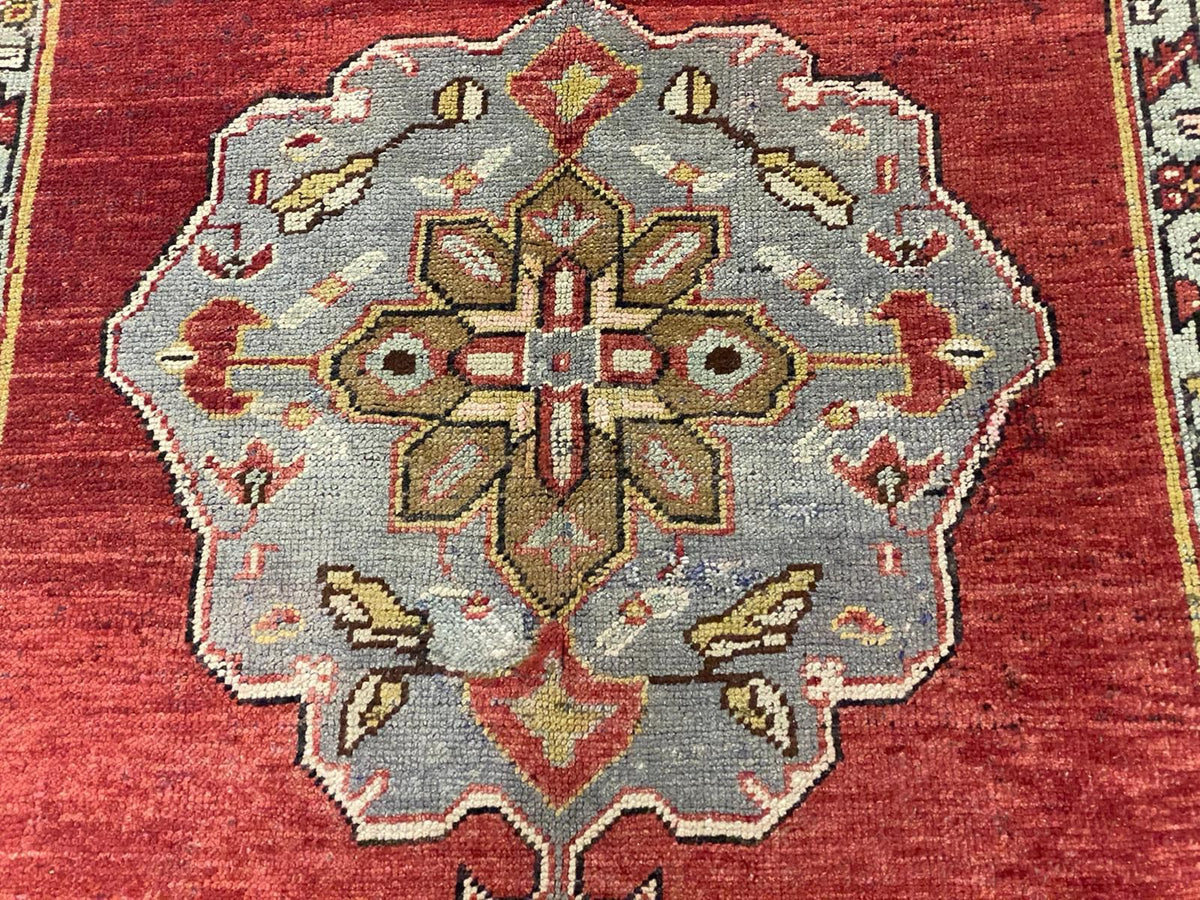 5x11 Red and Rust Turkish Tribal Runner