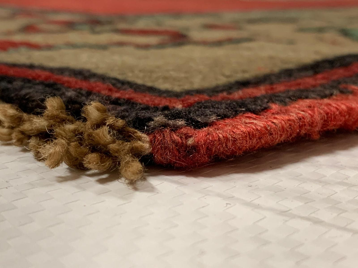 5x12 Red and Brown Turkish Tribal Runner