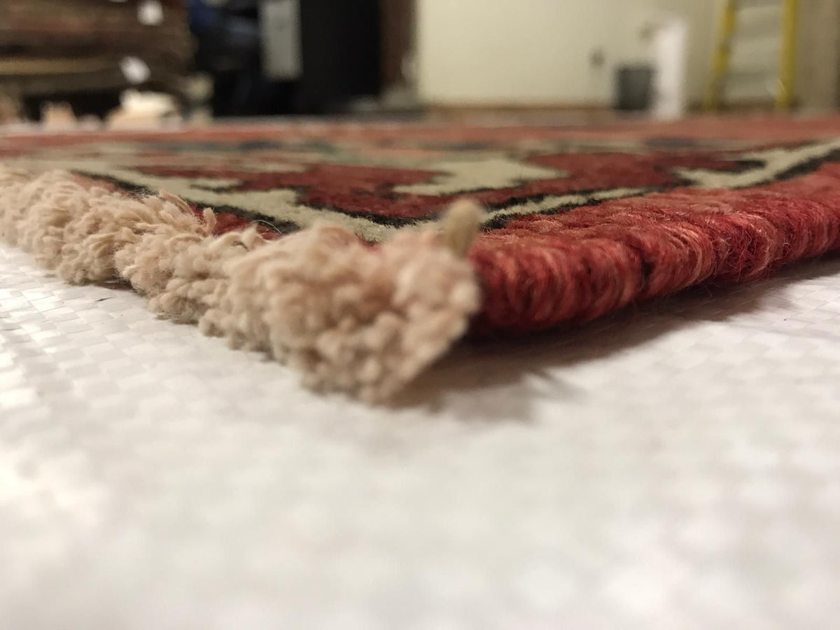 5x12 Red and Navy Turkish Tribal Runner