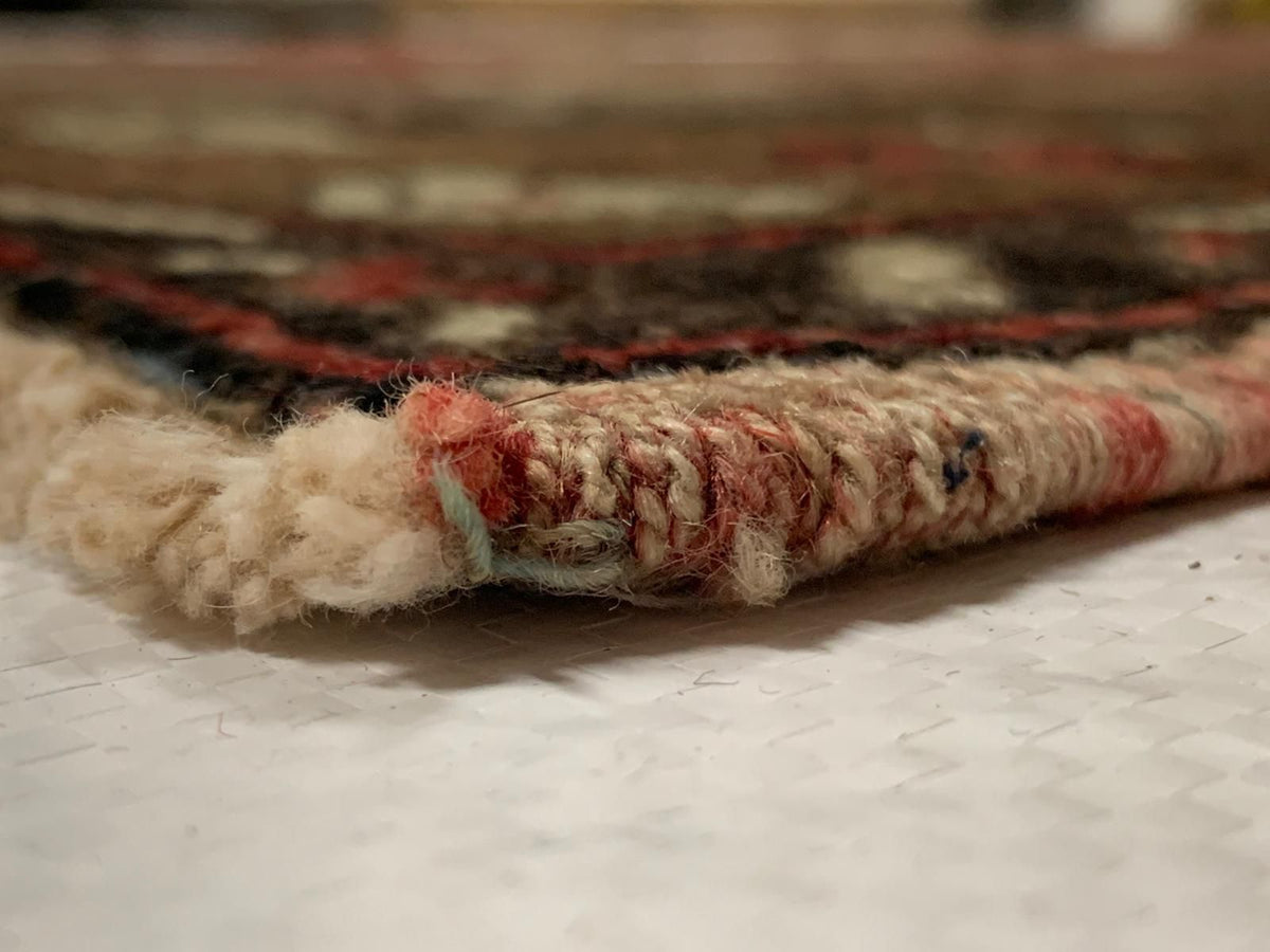 5x11 Red and Ivory Turkish Tribal Runner