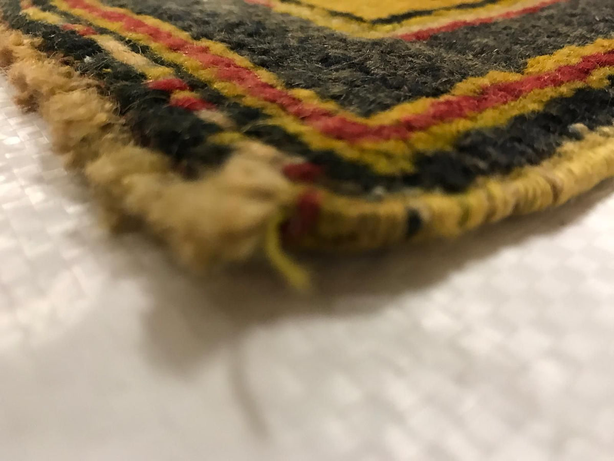 5x10 Red and Gold Turkish Tribal Runner