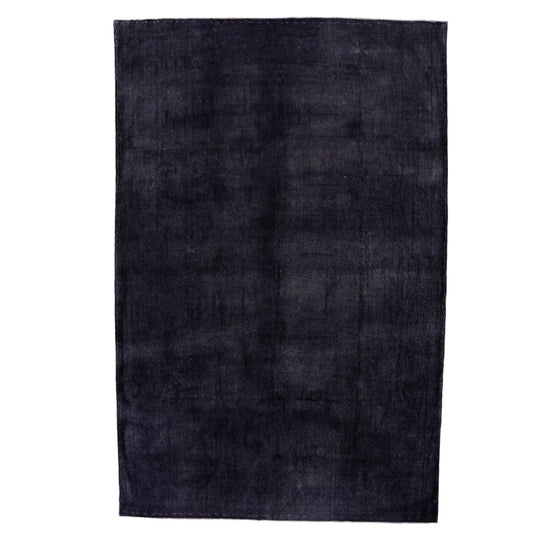 9x14 Black Turkish Overdyed Rug