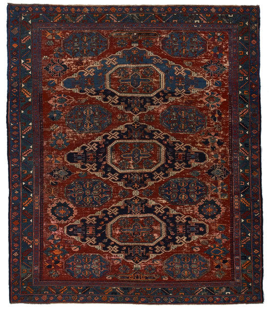 5x6 Multicolor Turkish Patchwork Rug