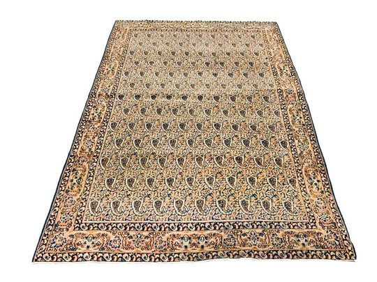 4x6 Gold and Gold  Persian Rug