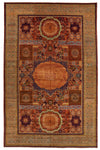 12x19 Rust and Green Anatolian Traditional Rug