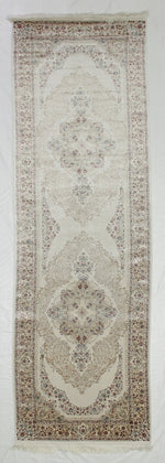 3x10 Ivory and Beige Turkish Antep Runner