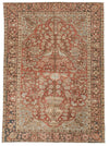 4x6 Red and Beige Persian Traditional Rug