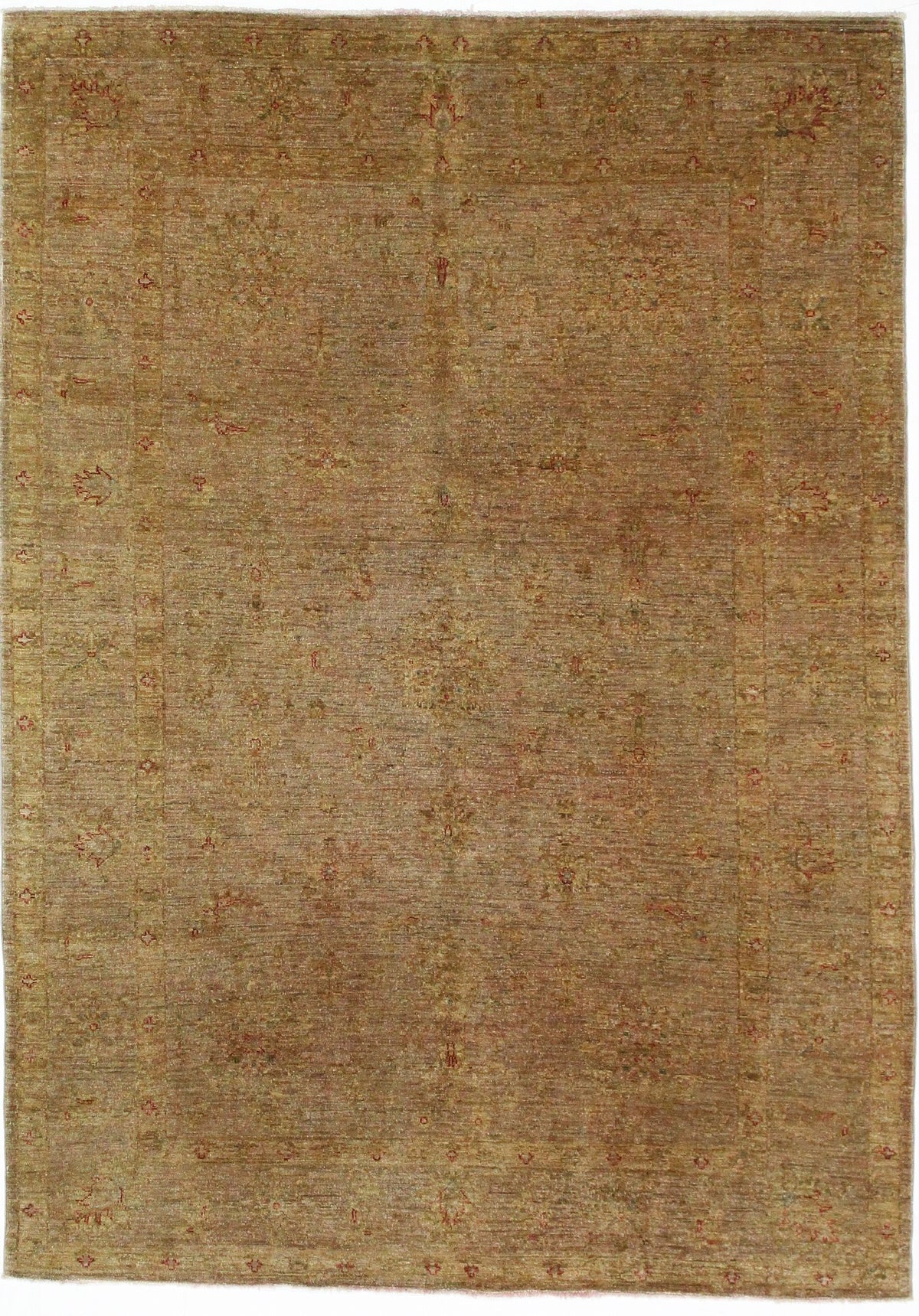 6x9 Brown Modern Contemporary Rug