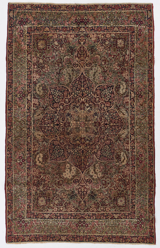 4x7 Multicolor Turkish Persian Rug