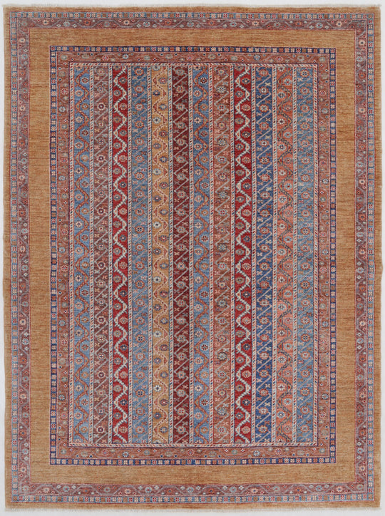 6x8 Multicolor Turkish Tribal Rug