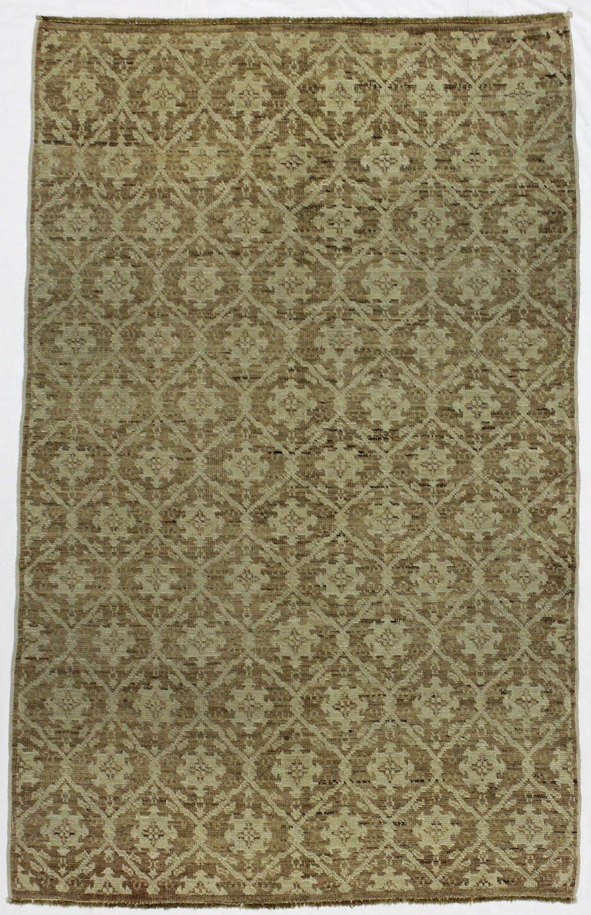 4x6 Brown and Beige Modern Contemporary Rug