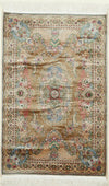 3x4 Camel and Gold Turkish Antep Rug