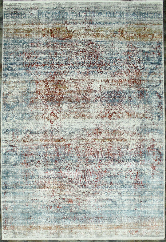 7x10 Multicolor Turkish Antep Rug