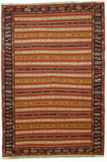 7x10 Multicolor Turkish Patchwork Rug