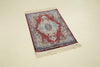 2x3 Red and Beige Turkish Antep Rug