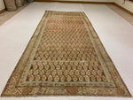5x12 Pink and Ivory Persian Runner