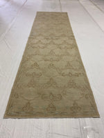 3x10 Ivory and Beige Persian Runner