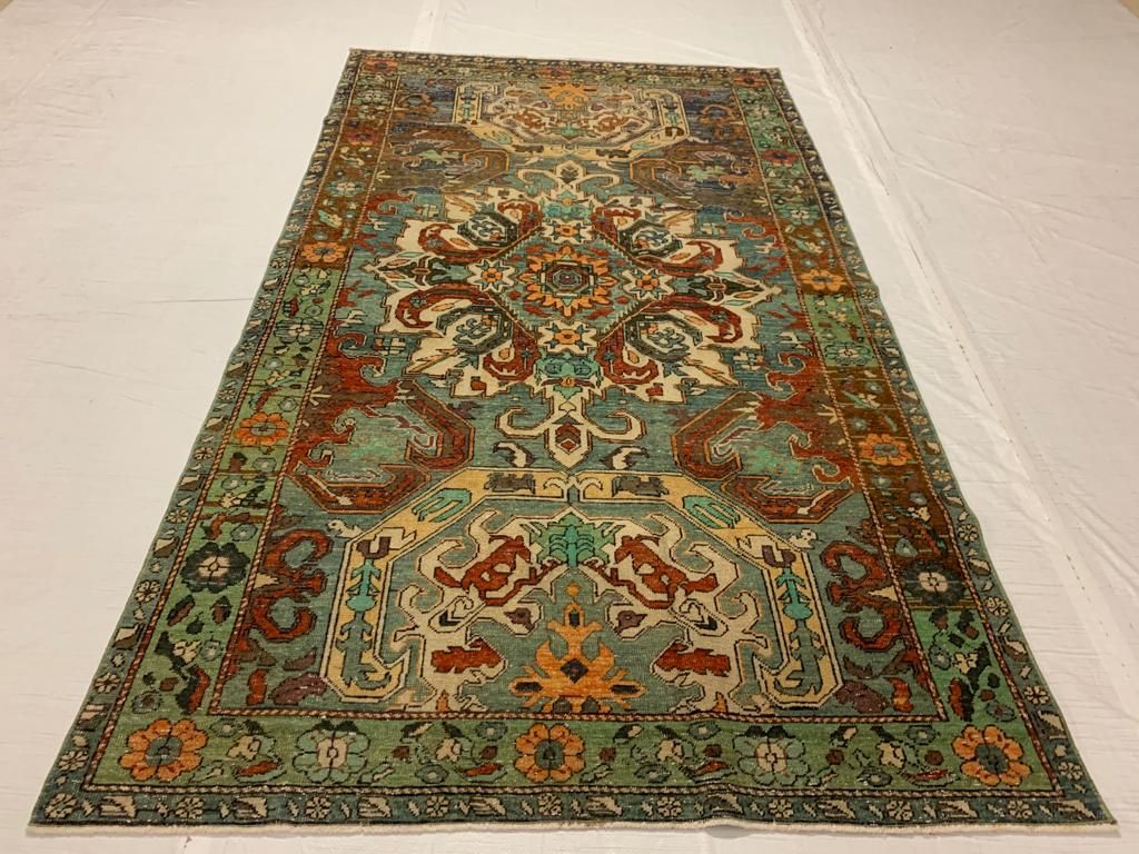 4x8 Multicolor Turkish Tribal Rug